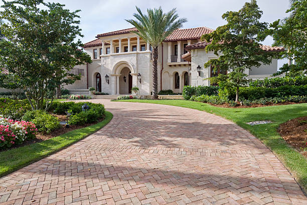 Residential Paver Driveway in Highland Lakes, NJ
